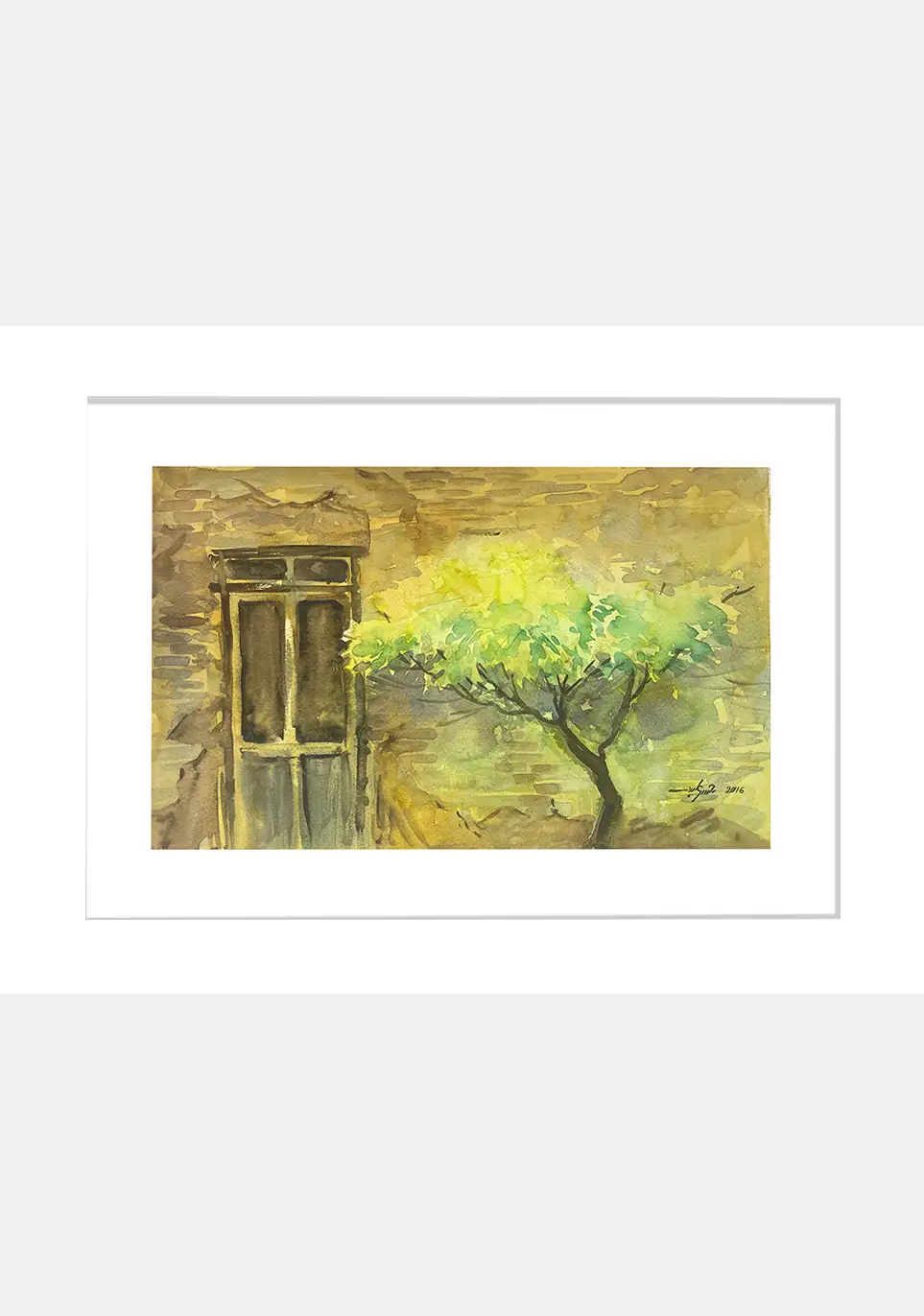 Wooden door