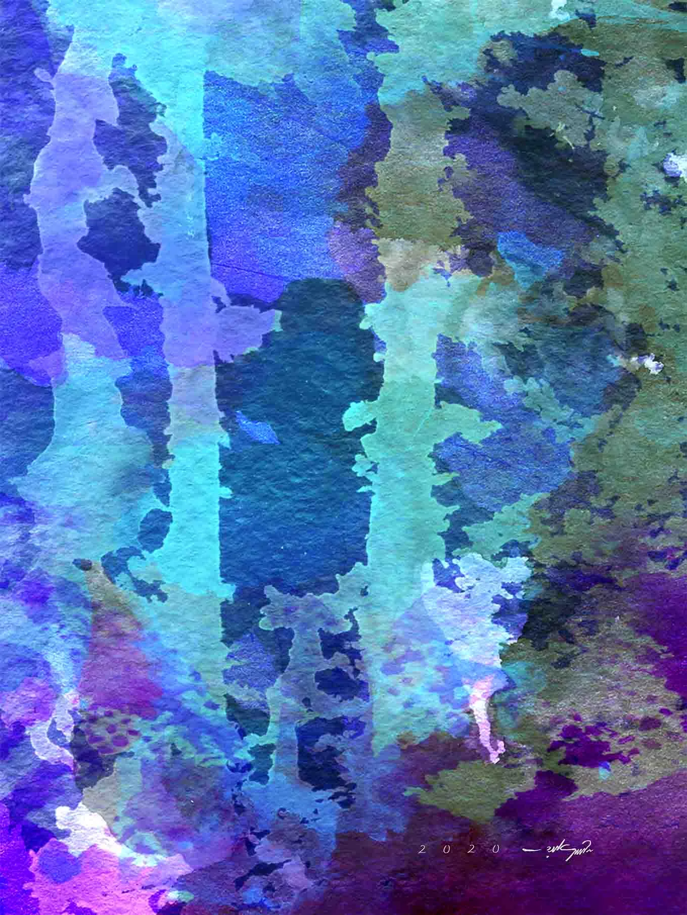 Abstract Paint code 3411