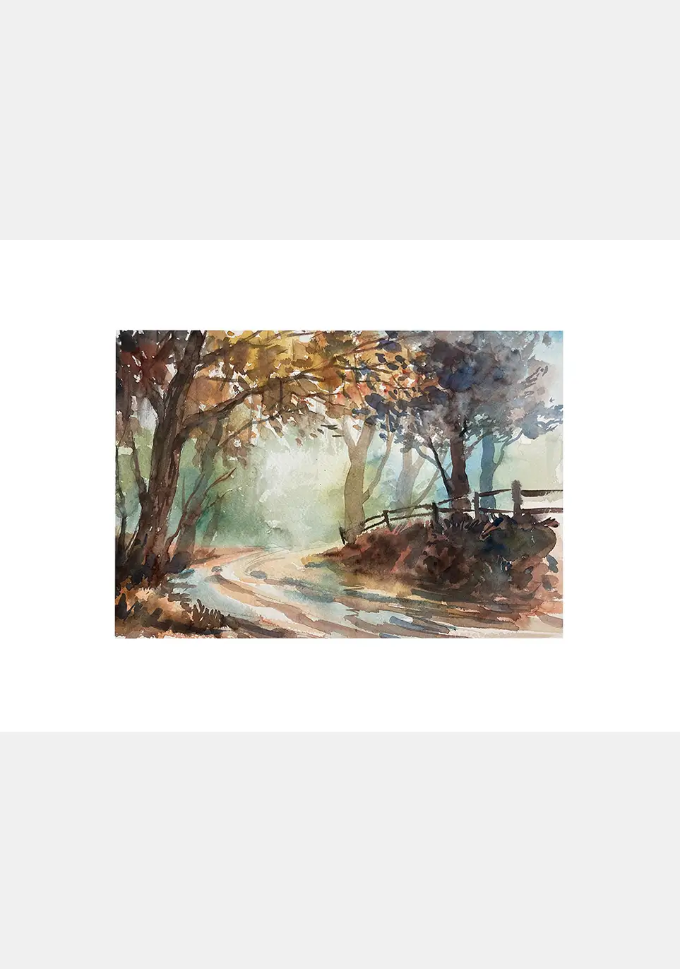 Rainy road