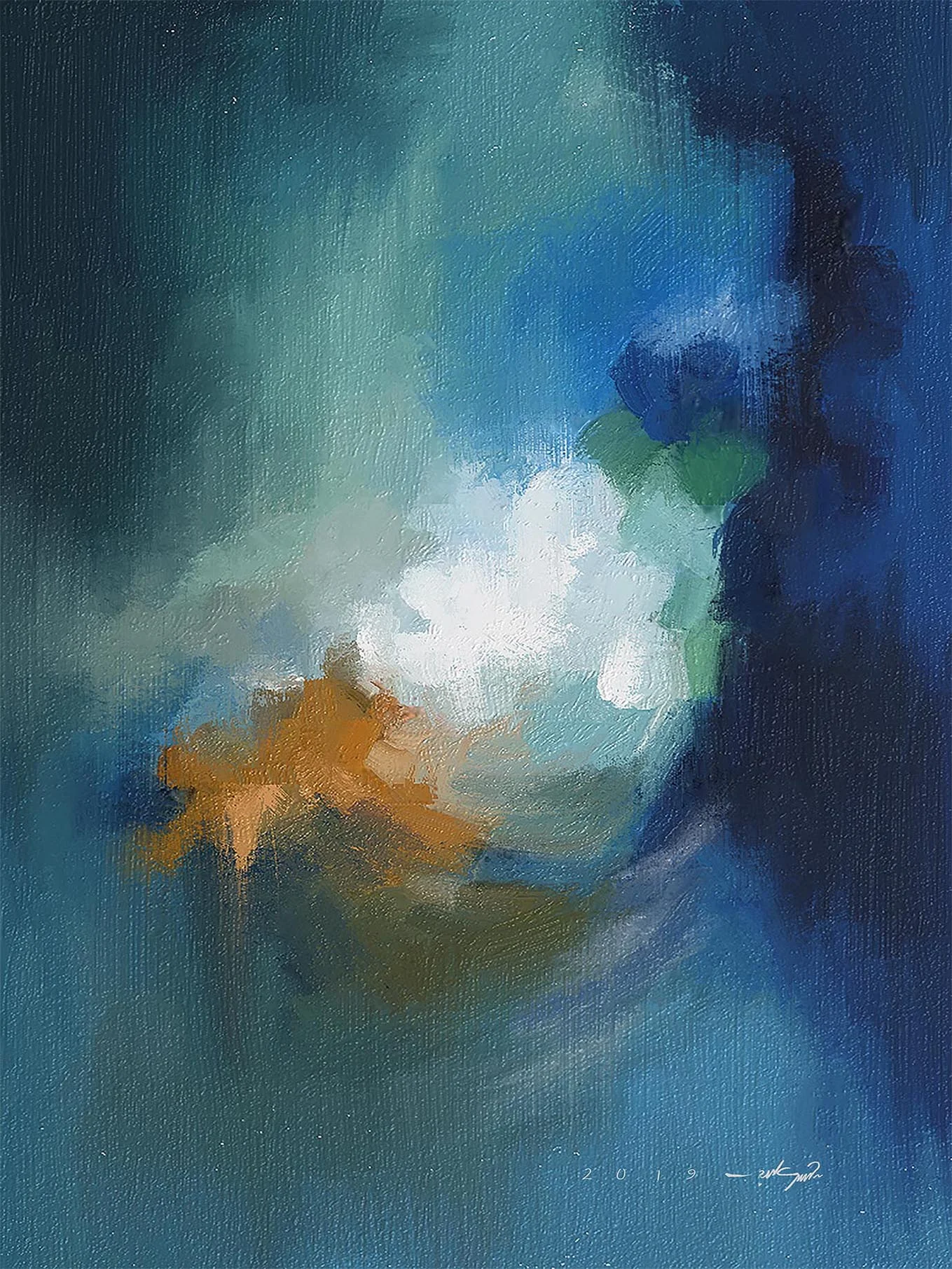 Abstract Paint code 3401