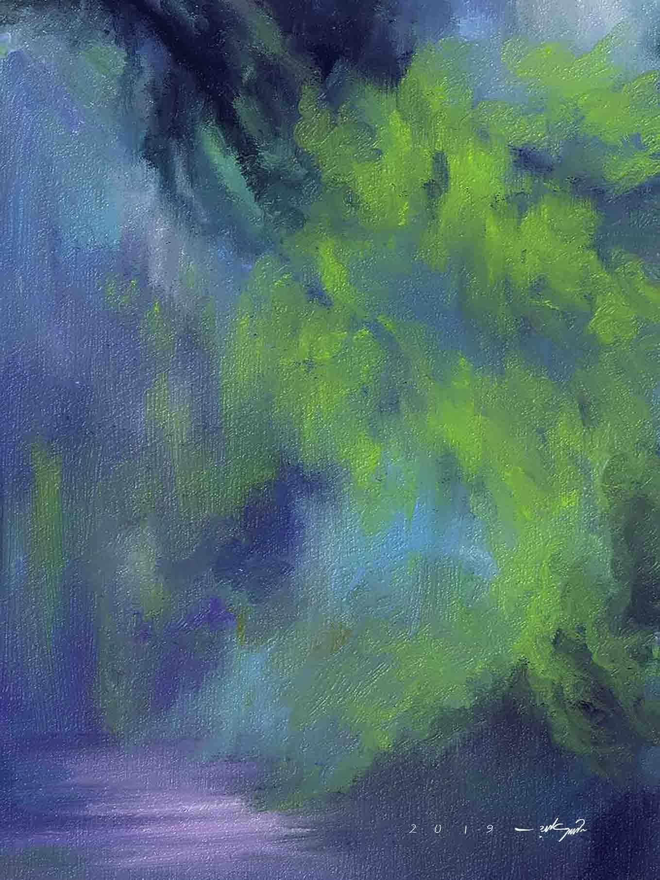 Abstract Paint code 3408