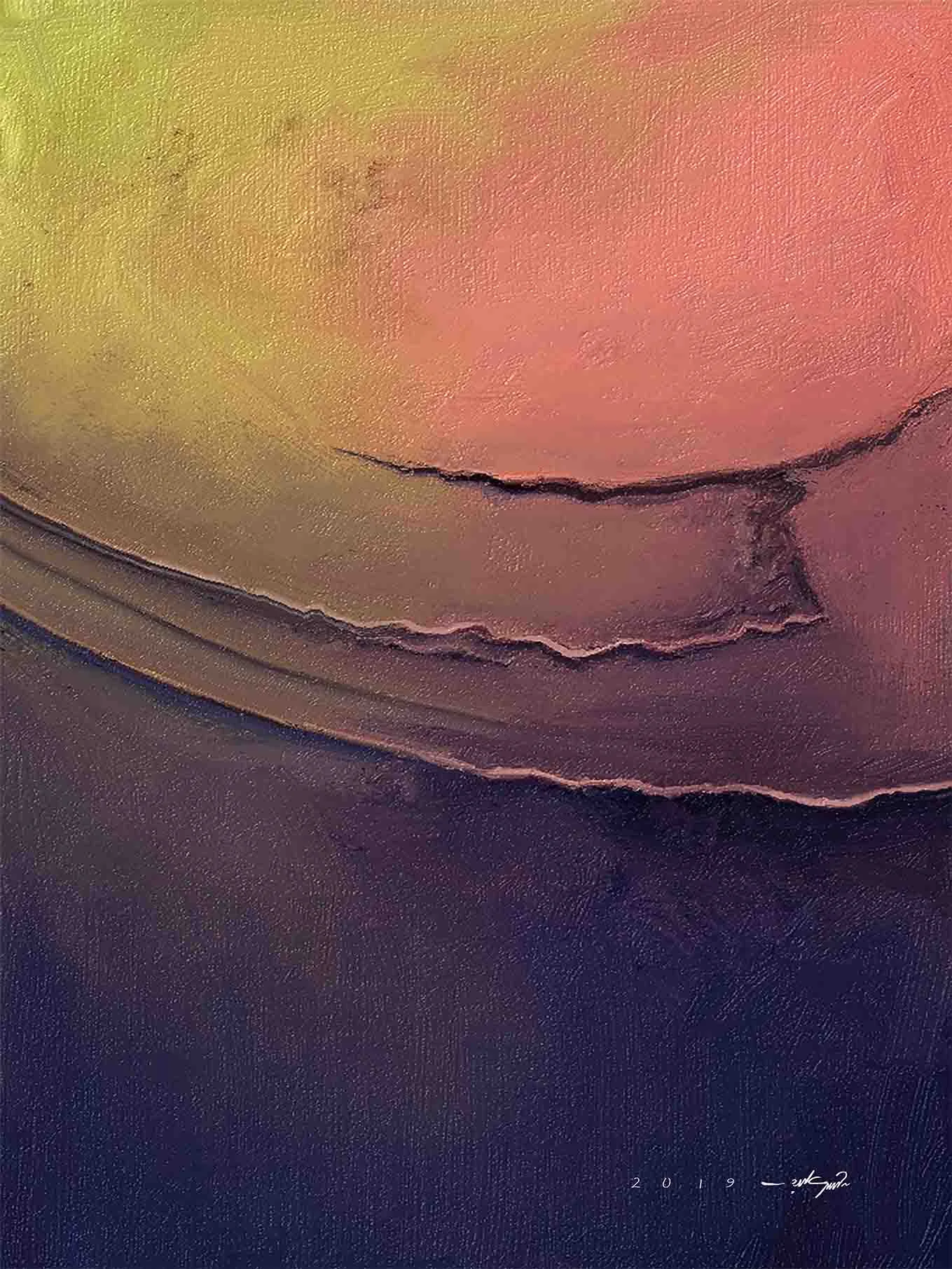Abstract Paint code 3402